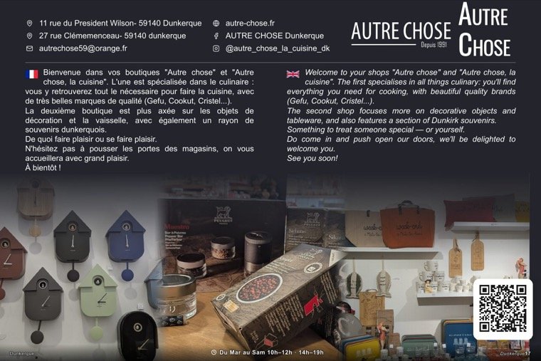 La page de Autre Chose dans le magazine