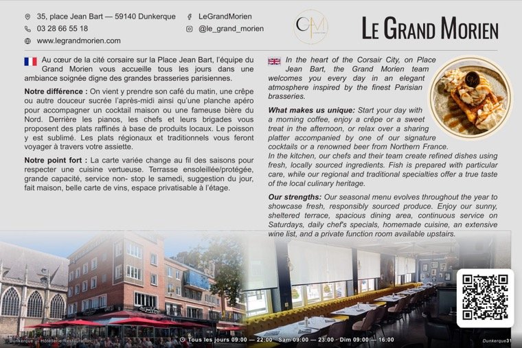 La page de Le Grand Morien dans le magazine