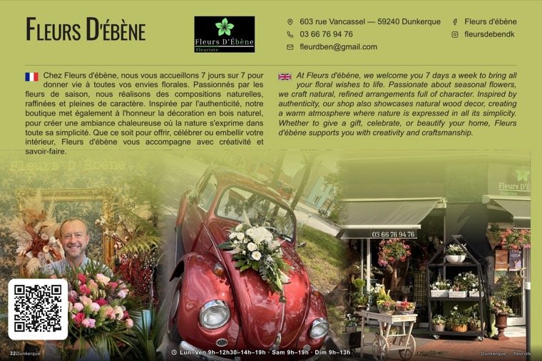 La page de Fleurs d&rsquo;ébène dans le magazine