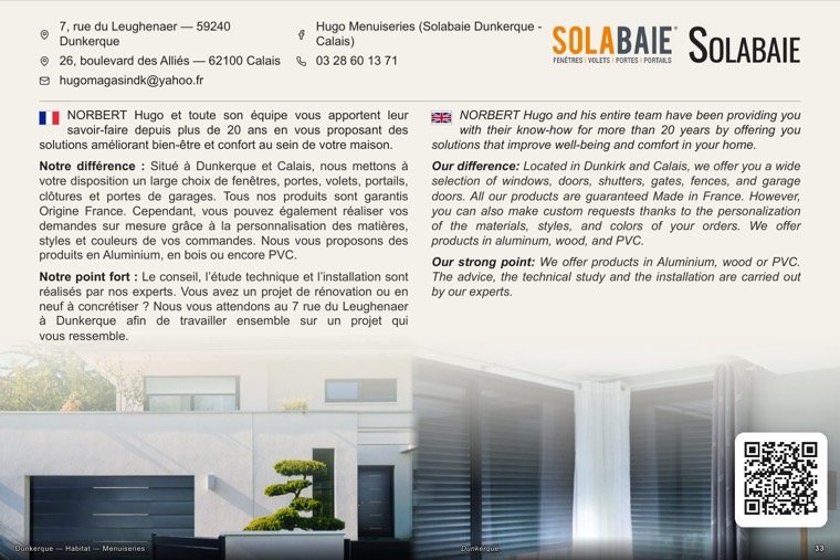 La page de Solabaie dans le magazine