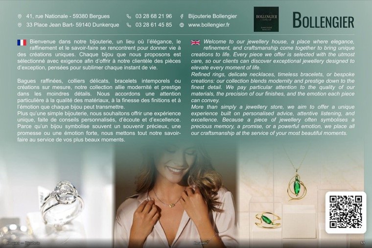 La page de Bollengier dans le magazine